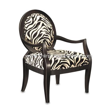 Zebra Print Occasional Chair from China