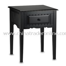Craftsman Black End Table from China
