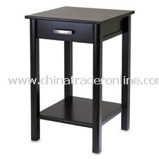 Liso End Table/Printer Stand with Drawer from China