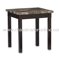 Marble Design End Table