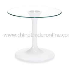Universe Side Table with Clear Top from China