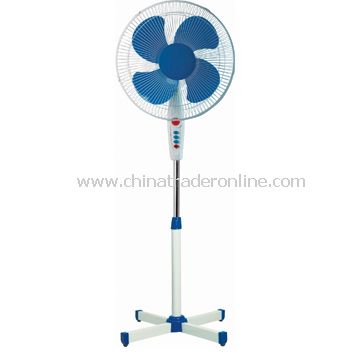 Stand Fan with Cross Base from China