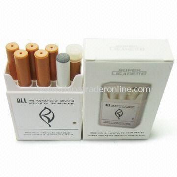 Electronic Cigarette with -20 to 60°C Working Temperature and Cigarette Charge Box