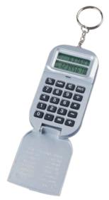 Key Chain Currency Calculator with Cover from China