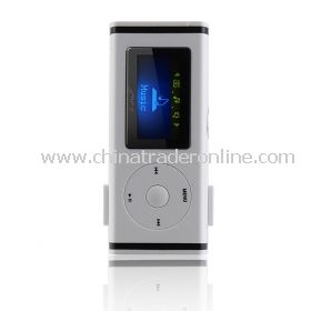 4GB OLED Fashion Design MP3 Player With Speaker