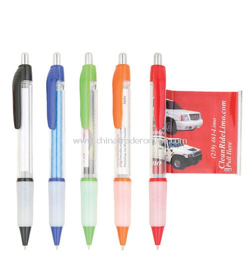 Banner Flag Ball Pen from China