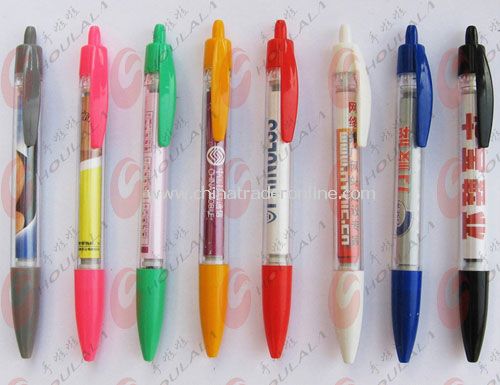 Promotional Ballpoint Banner Pens from China