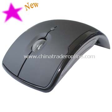 2.4G Foldable RF Wireless Optical Mouse from China