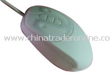 5D Silicone Waterproof Optical Mouse from China