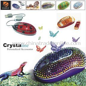 Crystal Mouse from China