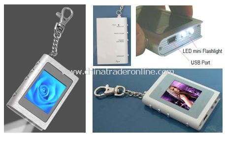 1.8 LED Digital Photo Keychain from China