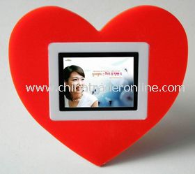 heart shape 2.4  Digital Photo Frame from China