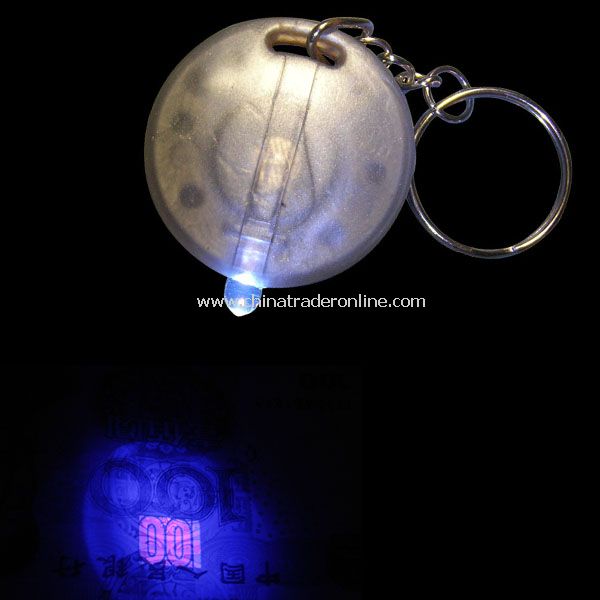 Money Tester keychain from China