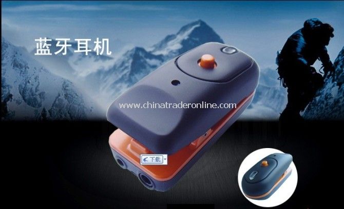 Bluetooth Headset Mini Camera DVR from China