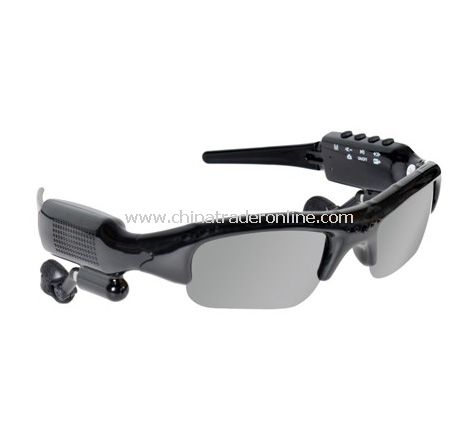 Video Recording Camera Sunglasses MP3 Player from China