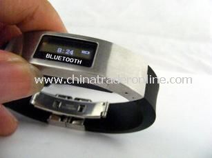 Silicon Bluetooth Bracelet With Display Callers ID from China