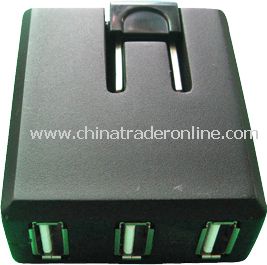 3 Port USB Charger from China