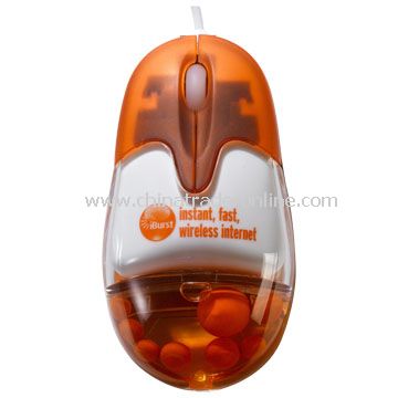 3D Liquid Optical Mouse with Various Floaters