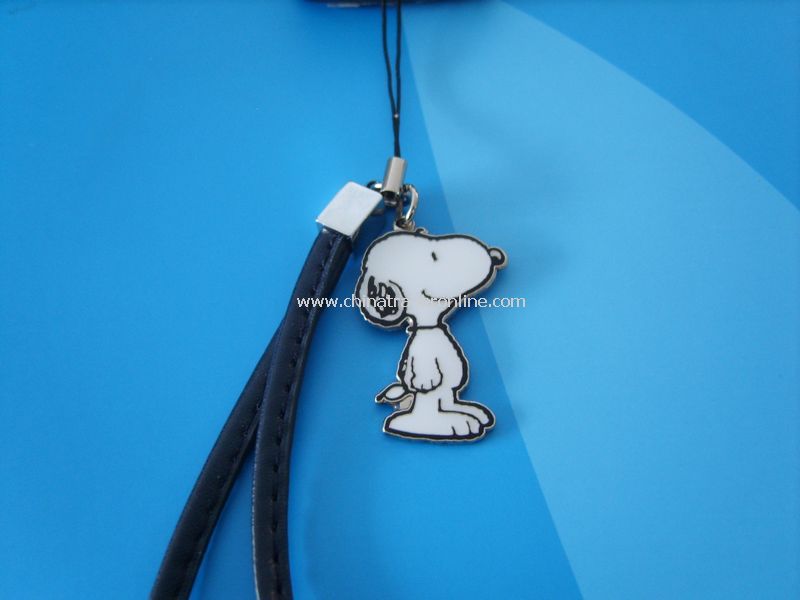 Snoopy Mobile Phone Strap from China