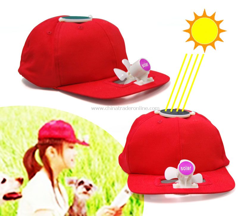 Solar Gift Cap&Leisure Cap&Promotional Cap from China