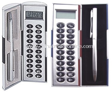 Magic Calculator Box Set With Metal Pen