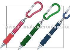 Mini Metal Eva Ball Pen With Keychain from China