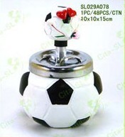 Polyresin Football Ashtray from China