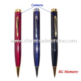 High Resolution 1280x960 Spy Pen Digital Video Recorder with 8G Memory Included