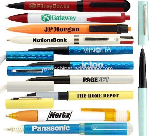 Jumbo Pens Samples Package from China