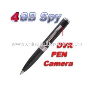 640x480 USB Pen Spy Camcorder/Web Camera with 4GB Memory/Hidden Camera from China