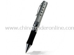 Digital Voice Recording Pen MP3 With FM Tuner -1GB and Cool Silver from China