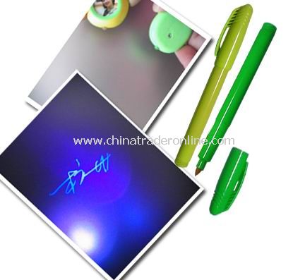 Invisible Ink Pen, UV Marker from China