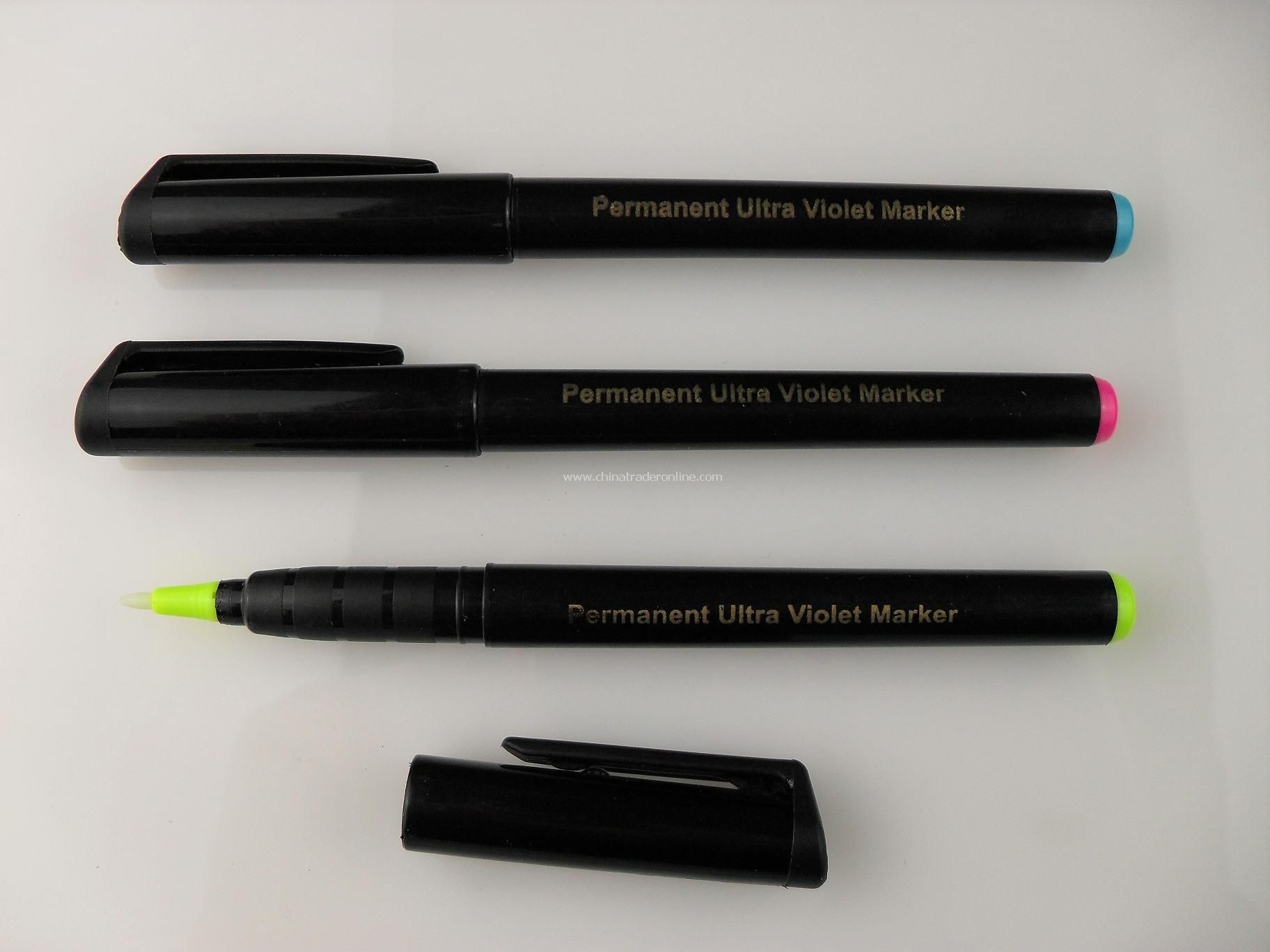 UV Marker Reactive to Black Light, Ideal for Anti-Counterfeiting Usage from China