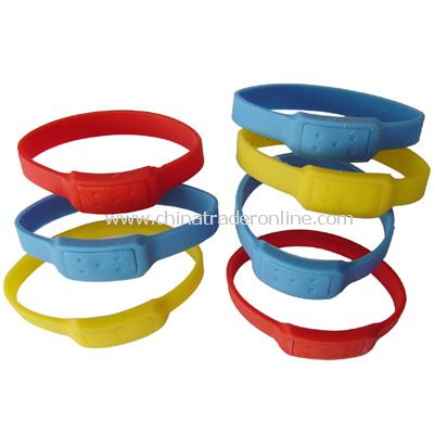 Silicone Mosquito Repellent Bracelet from China