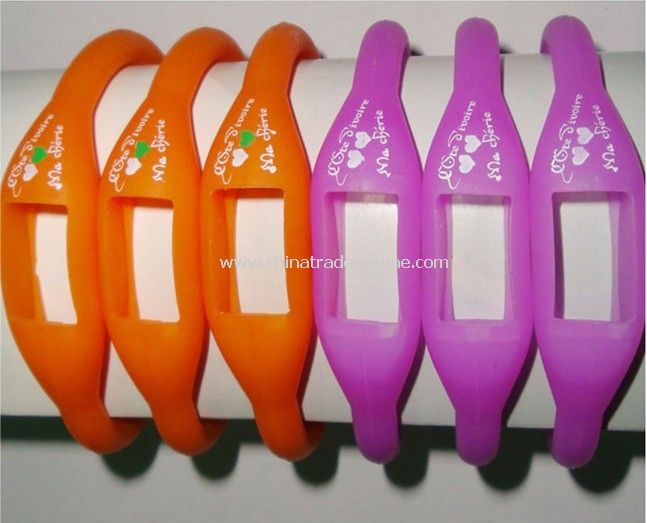 Printed Silicone Bracelet from China