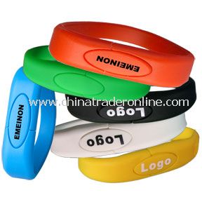 Promotional Bracelet USB Flash Disk from China