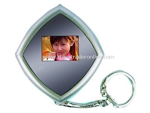 Digital Photo Viewer Keychain - 0.8 Inch Color Screen - 4MB Built-in Memory