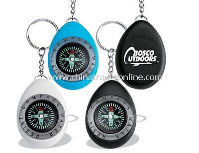 Compass Keychain from China