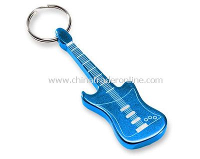 Guitar Keychain Bottle Opener from China