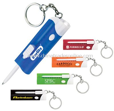 Keychain Pen and LED Light from China