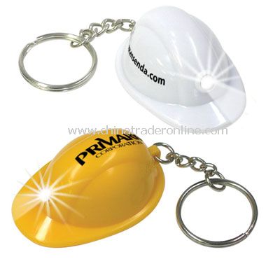 Mini Hard Hat Keychain Light