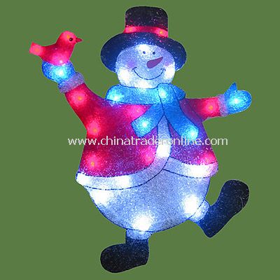 Snowman Solar EVA Light from China