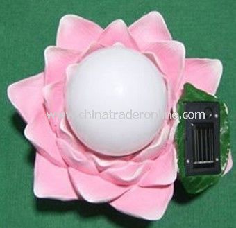 Solar Floating Light，Solar Pool Light, Solar Water Lily Light， Solar Decorative Light from China