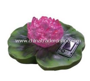 Solar Floating Light，Solar Pool Light, Solar Water Lily Light， Solar Decorative Light from China