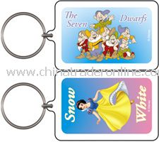 Snow White Seven Dwarfs Keychain & Keyring