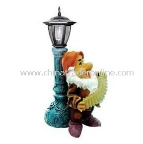 Solar Dwarf Light, Solar Resin Light, Solar Sculpture Light, Solar Decorative Light from China