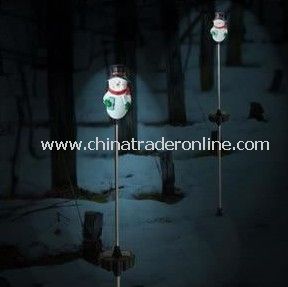 Solar Snowman Light from China