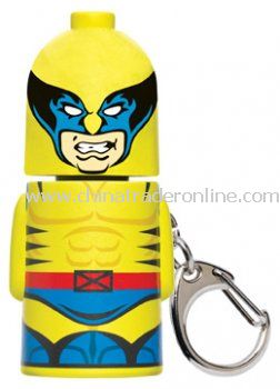 Wolverine Stackems Keychain & Keyring