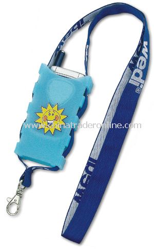 Mobile Phone Holder Lanyard with Woven Logo