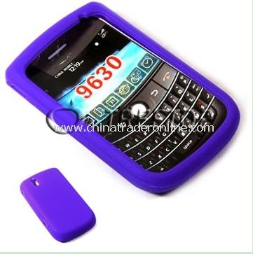 Mobile Phone Silicon Case for Blackberry 8900, 9000, 8100
